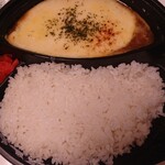 日乃屋カレー - 焼きチーズカレー大盛り