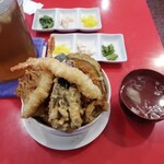 館山食堂 - 天丼１２８０円