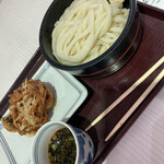 宮武讃岐うどん - ざるうどんとかき揚げ（＾∇＾）