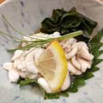 赤酢 謹賀 - 白子ぽん酢500円