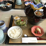 小松館好風亭 - 三段重の朝食