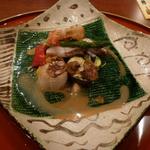 吉向 - メインの魚介鉄板焼き