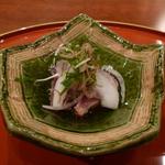 吉向 - 先付け　カツオタタキ