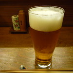 Tatsumi Soba Shimahei - 生ビール