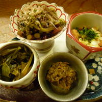 巽蕎麦 志ま平 - 前菜4品