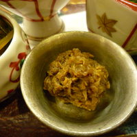 巽蕎麦 志ま平 - 前菜：蕗味噌
