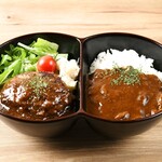 Hamburg & curry bowl