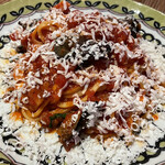 ピッツェリアエイト - 茄子のトマトソース、生キタッラ