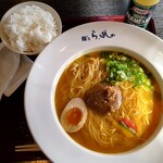 麺's ら.ぱしゃ - 塩カリー麺大盛り＠930円