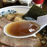 とらや分店 村田や - 醤油スープはあっさりだがこくは半端ない
