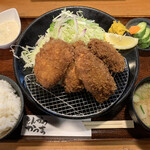 Tonkatsu Katsukichi - カキフライ定食