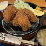 Tonkatsu Katsukichi - カキフライ定食