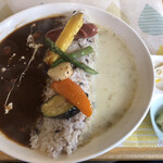 True - 食べくらべ2食カレー (グリーン&True)