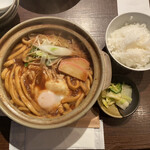 酒と味噌煮込み 味噌煮込罠 - 味噌煮込みうどん 1,000円