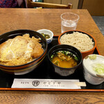 Yanagiya - 煮込みかつ丼セット 1300円