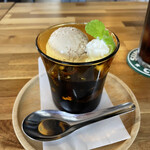 スナヤマカフェ - ぷるぷるコーヒーゼリーと自家製黒糖アイス