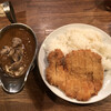 DS100%CURRY - きのこカレー＋とんかつ