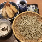 蕎麦 つづら - ～季節限定～ かさごの天おろしせいろ