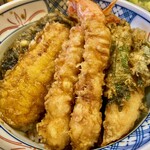天銀 - 天丼ランチ900円