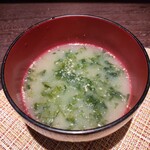 おすし･割烹 とく寿 - 味噌汁