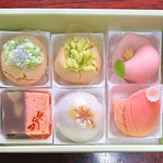 銘菓創庵　新月 - 季節菓子詰合せ6個入り