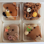 銘菓創庵　新月 - もふもふくまさんと森の動物たち