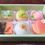 銘菓創庵　新月 - 季節菓子詰合せ6個入り