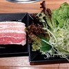 Jukusei Yakiniku Ichiban - 最初に提供されるお肉と野菜盛