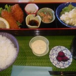 Obanzai Yakitori Ukon No Hana - 日替わり定食　メインは牡蠣フライ