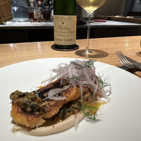 マンサルヴァ - メイン？(^^)。
                    発酵して旨味に使っているシラウオは穴子の稚魚。まさに親子前菜ですね。