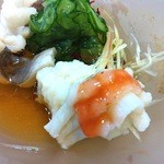 千里十里 - 鱧は酢味噌と梅肉で