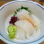 千里十里 - 地物のイカ刺し