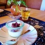 杜ノ遊庭 - デザートとハーブティー