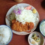 とんかつ 竹亭 - ひれかつ定食1,200円