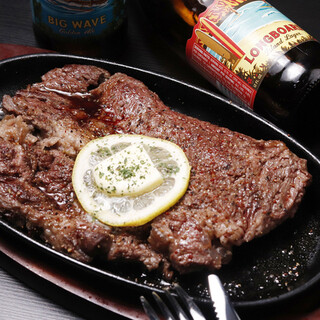 "Steak is Extremely Popular as the Final Touch♪ Aloha Steak with Special Spices☆"