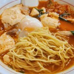 豪ーめん - 〝期間限定〟純豆腐麺 の麺