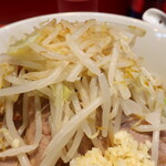 ラーメン二郎 - ヤサイ（そのまま）