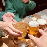 越中屋  - 久し振りの乾杯