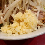 ラーメン二郎 - ニンニク多め