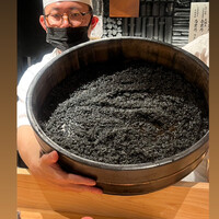 麻布 黒しゃり - 