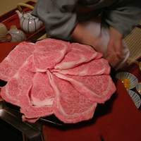 三嶋亭 本店 - 三嶋亭の肉