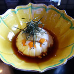 京都 吉兆 - 箸休　黄南京　雲丹豆腐 