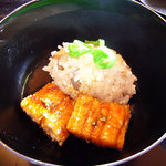 京都 吉兆 - 牛蒡ご飯