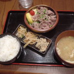 Hitsujiya Kabuto - ラムねぎ塩焼定食（ランチ）