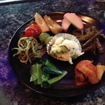 たらんBAR - ここの『お通し』です。全て手作りです。