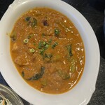 マヤレストラン - 小松菜とチキンのカレー