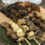 日本一 - 料理写真:焼き鳥いろいろ