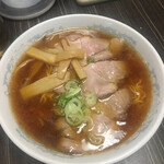 ラーメン ふくや - 醤油ラーメン大盛り