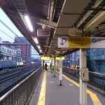 成蔵 - 戸山口を利用する方は多くないのか？急に人の数が激減し