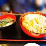 山海楼 - 煮かつ丼